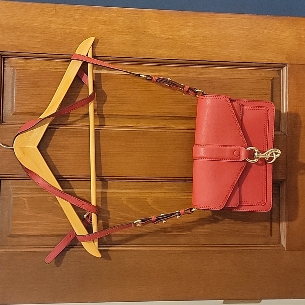 Rebecca minkoff red crossbody purse